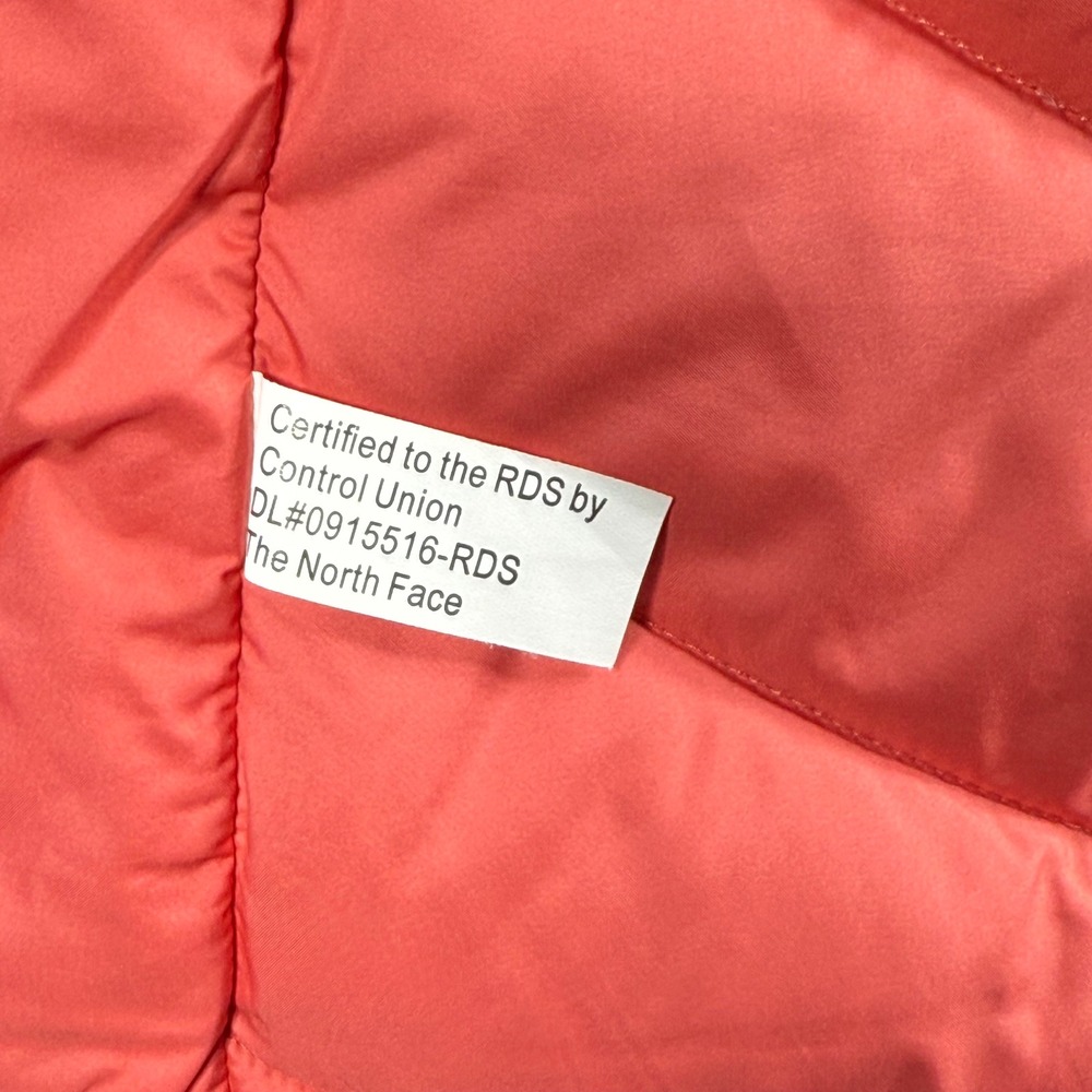 The North The North Face Womens Aconcagua Vest Down 550 Coral Outdoor size Small - Picture 9 of 11